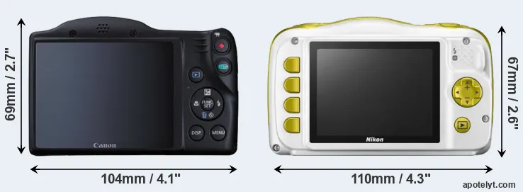Comparison SX410 or W150 rear