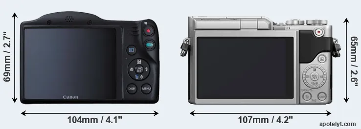 Comparison SX410 or GX800 rear