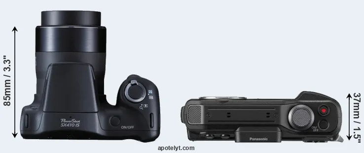 Compare SX410 versus TS7 top