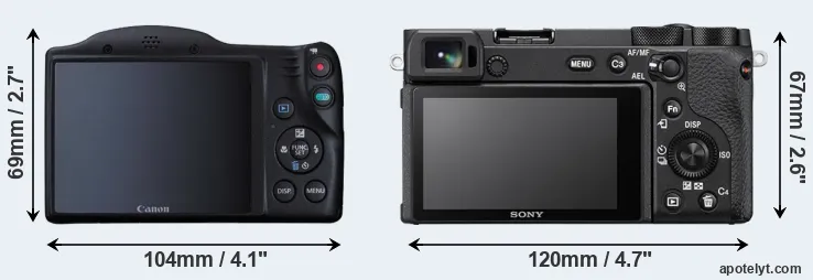 Comparison SX410 or A6600 rear
