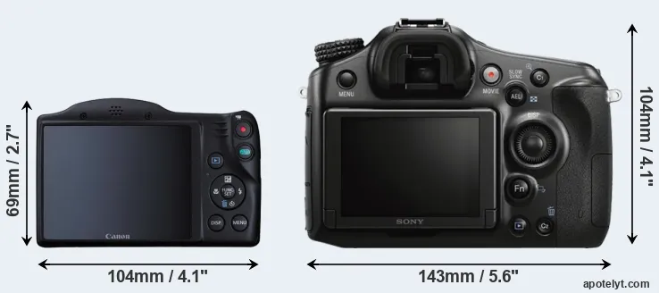 Comparison SX410 or A68 rear