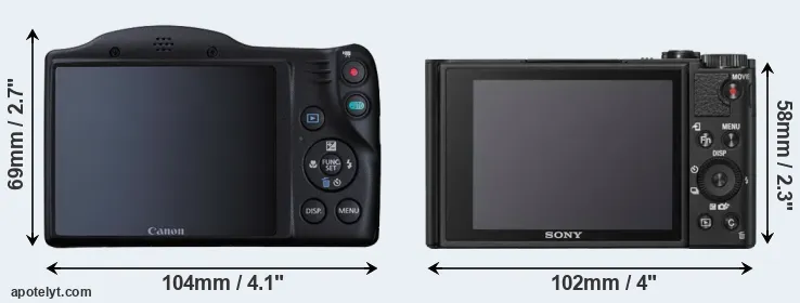Comparison SX410 or WX800 rear