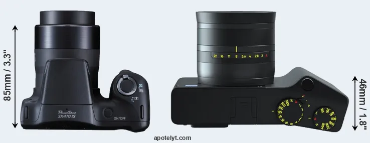 Compare SX410 versus ZX1 top