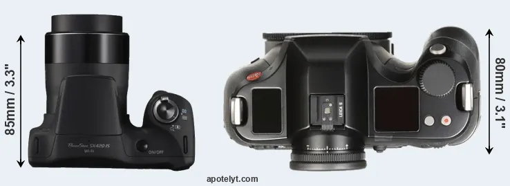 Compare SX420 versus S Typ 007 top