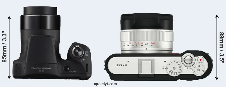 Compare SX420 versus X-U Typ 113 top