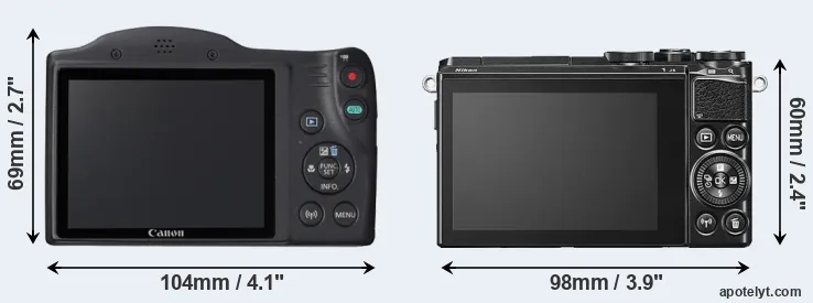 Comparison SX420 or J5 rear