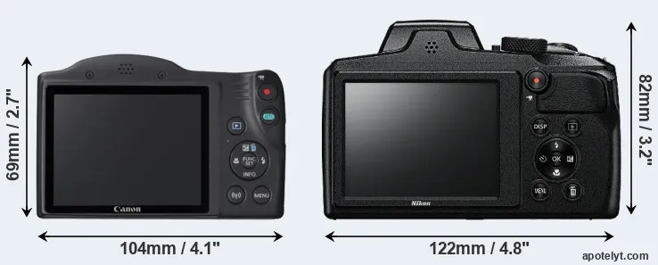 Comparison SX420 or B600 rear