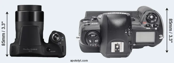 Compare SX420 versus D1X top