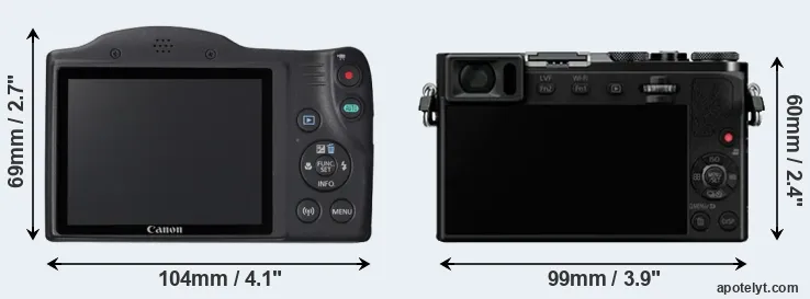 Comparison SX420 or GM5 rear