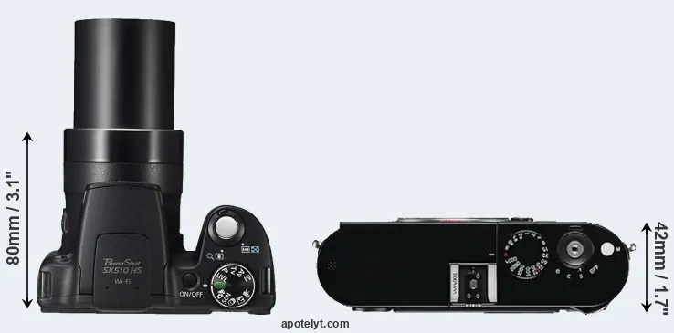 Compare SX510 versus M Typ 240 top