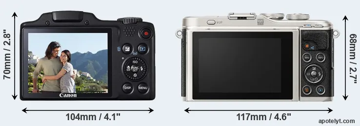 Comparison SX510 or E-PL9 rear