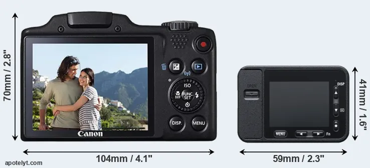 Comparison SX510 or RX0 rear
