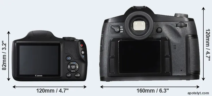 Comparison SX540 or S Typ 007 rear