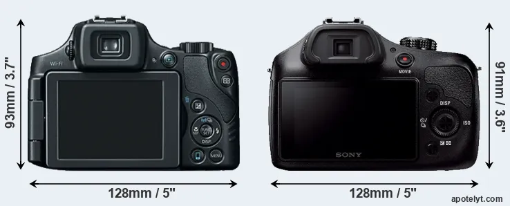 Comparison SX60 or A3000 rear