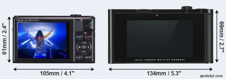 Comparison SX610 or TL rear