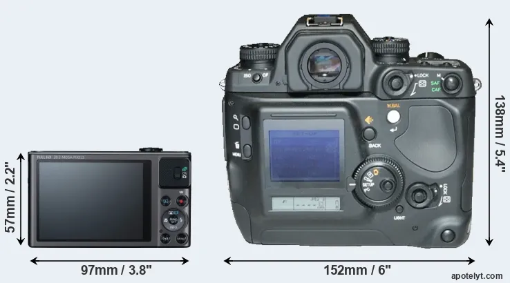Comparison SX620 or N Digital rear