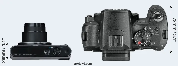 Compare SX620 versus L10 top