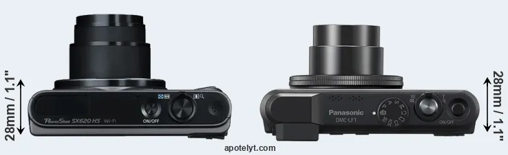 Compare SX620 versus LF1 top