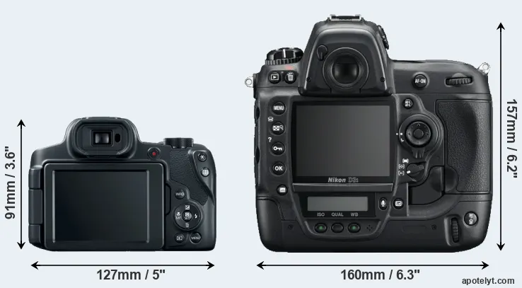 Comparison SX70 or D3S rear