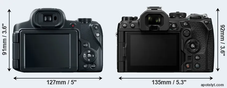 Comparison SX70 or OM-1 II rear