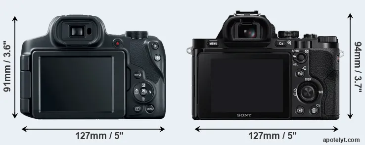 Comparison SX70 or A7 rear
