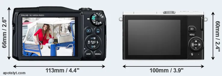 Comparison SX700 or J4 rear