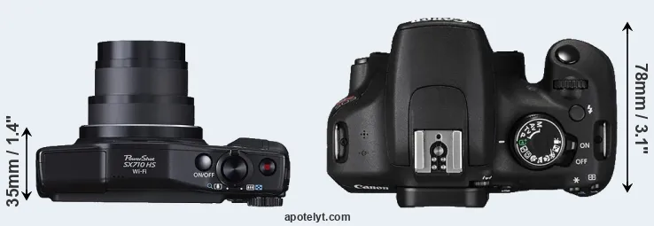 Compare SX710 versus T5 top