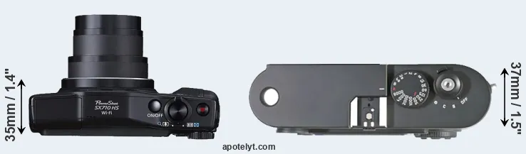 Compare SX710 versus M8 top