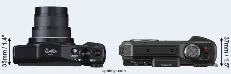 Compare SX710 versus TS7 top