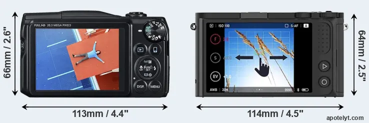 Comparison SX710 or M1 rear