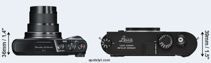 Compare SX720 versus M10-P top