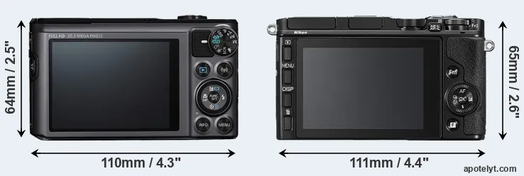 Comparison SX720 or V3 rear