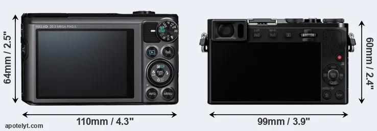 Comparison SX720 or GM5 rear
