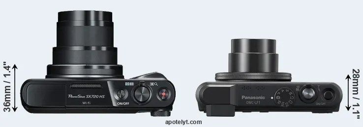 Compare SX720 versus LF1 top