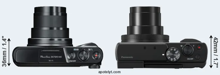 Compare SX720 versus ZS80 top