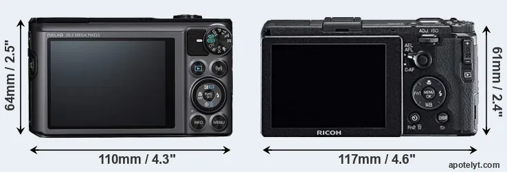 Comparison SX720 or GR rear