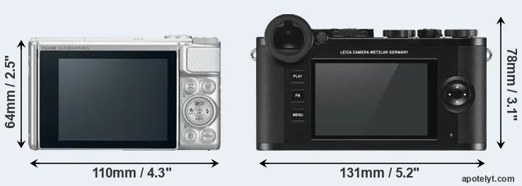Comparison SX730 or CL rear