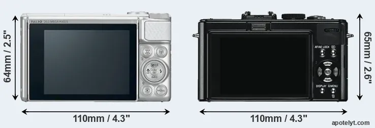 Comparison SX730 or D-LUX 5 rear