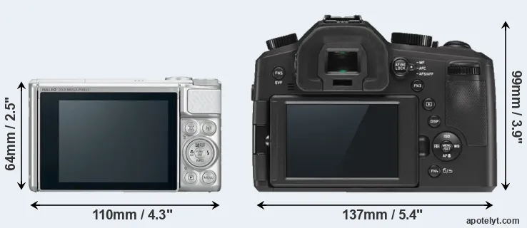 Comparison SX730 or V-LUX Typ 114 rear
