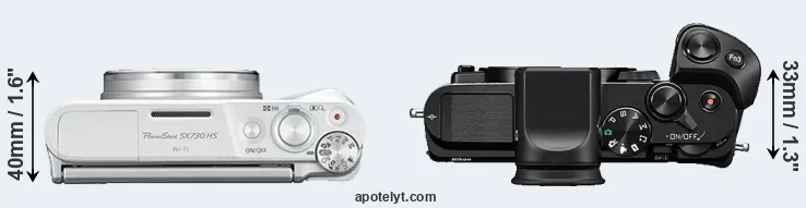 Compare SX730 versus V3 top