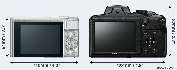 Comparison SX730 or B600 rear