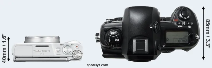 Compare SX730 versus D1H top