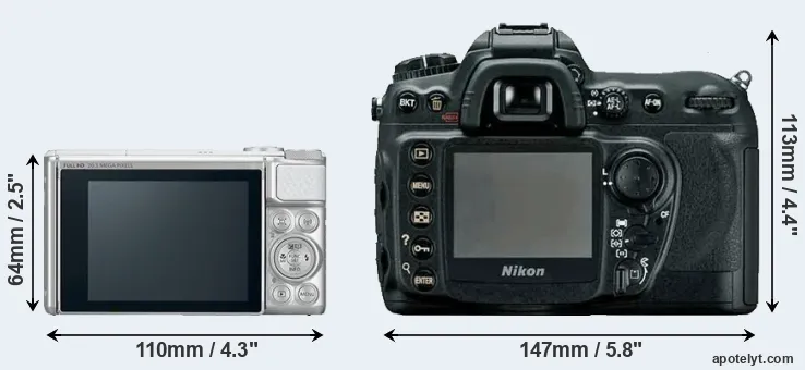 Comparison SX730 or D200 rear