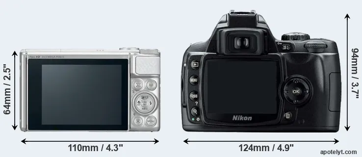 Comparison SX730 or D40 rear