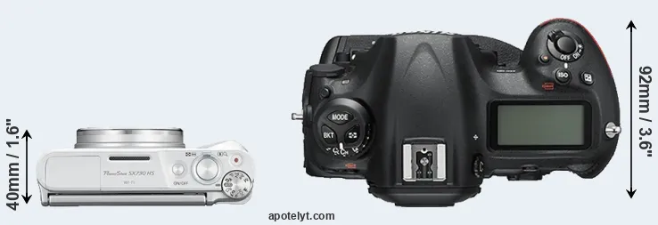 Compare SX730 versus D5 top
