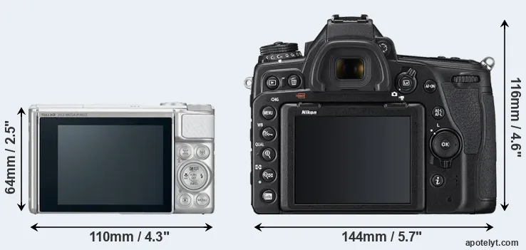 Comparison SX730 or D780 rear