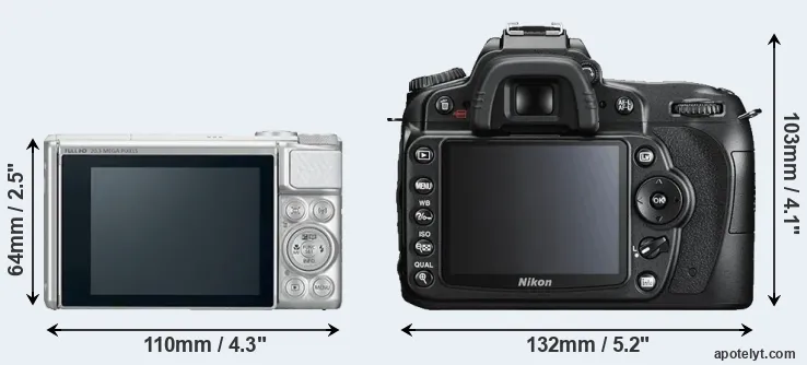 Comparison SX730 or D90 rear