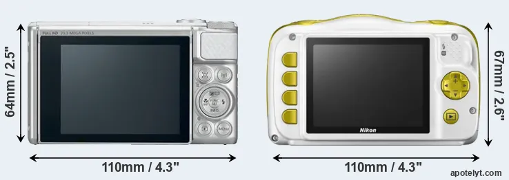 Comparison SX730 or W150 rear