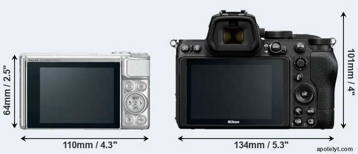 Comparison SX730 or Z5 rear
