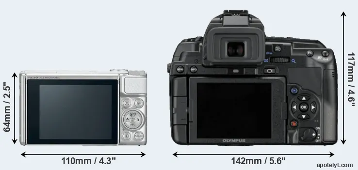 Comparison SX730 or E-5 rear